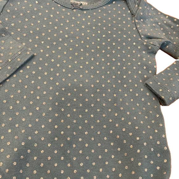 SIMPLE Joys By Carters 6-9 M Long Sleeve Onesie - Picture 2 of 3